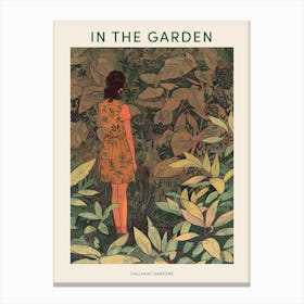 In The Garden Poster Callaway Gardens 2 Canvas Print