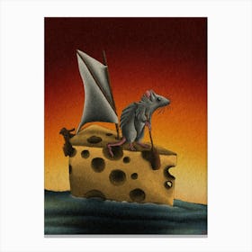 The Tiny Traveler Canvas Print