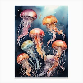 Jellyfish Canvas Art Canvas Print