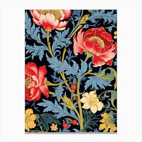 Floral Wallpaper 328 Canvas Print