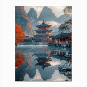 Luoyang Pagoda Canvas Print