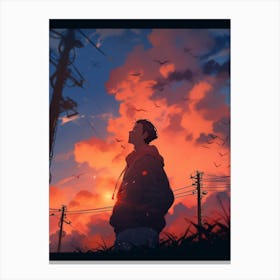 Sunset Canvas Print