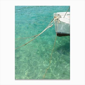 Clear Water - Rab Island, Croatia Travel Photography Canvas Print