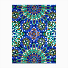 Moroccan Tile Canvas Print