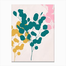 Eucalyptus Leaves 1 Canvas Print