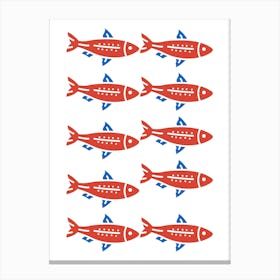 Sockeye Salmon Canvas Print