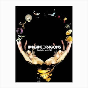 Imagine Dragons Smoke And Mirrors Canvas Print