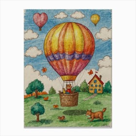 Hot Air Balloon 6 Canvas Print