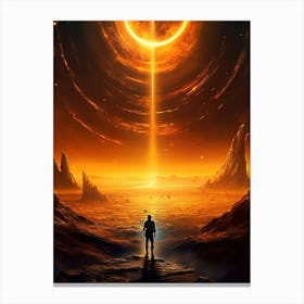 Halo gaming 1 Canvas Print