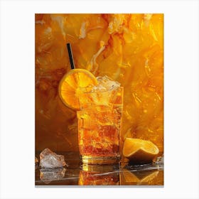 Iced Lemonade Canvas Print