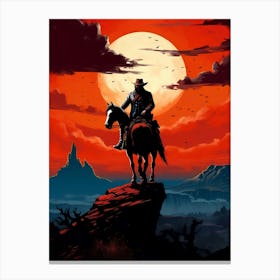 Red Dead Redemption 1 Canvas Print