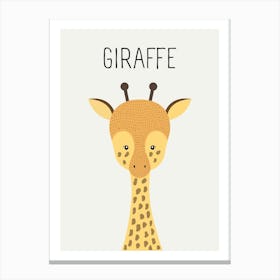 Giraffe Canvas Print