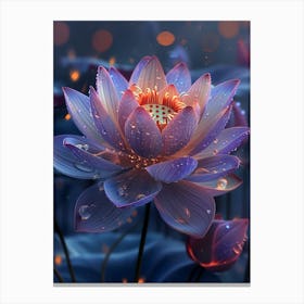 Lotus Flower 55 Canvas Print