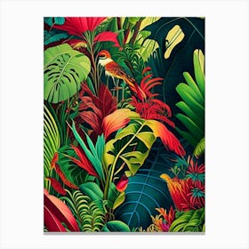 Tropical Paradise 8 Botanical Canvas Print