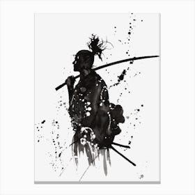 Samurai Japan Katana Warrior Canvas Print