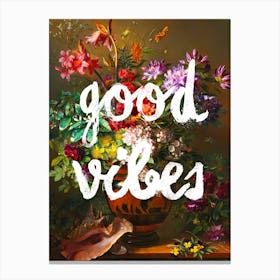 Good Vibes Canvas Print