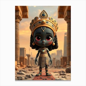 Egyptian Princess Canvas Print