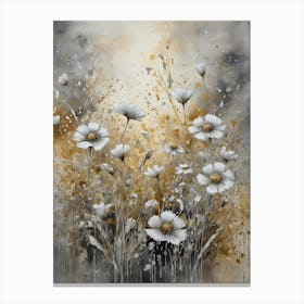 White Cosmos 1 Canvas Print