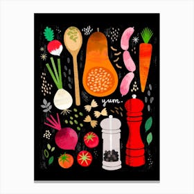 Glorious Food Canvas Print