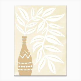 Vase Plant Canvas Print