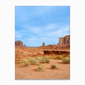 Monument Valley XVI on Film Canvas Print
