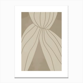 Beige And Beige Canvas Print