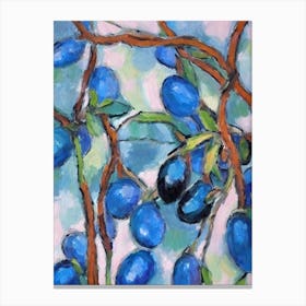 Olive 2 Classic Fruit Canvas Print