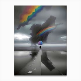 Rainbow In The Sky 9 Canvas Print