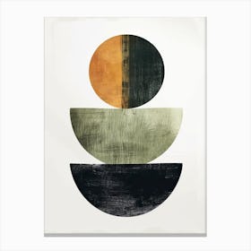 Klein Bauhaus Mid Century Canvas Print