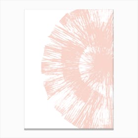 Pink Shell One Set Canvas Print