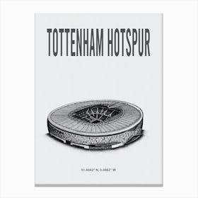Tottenham Hotspur Fc Stadium Canvas Print