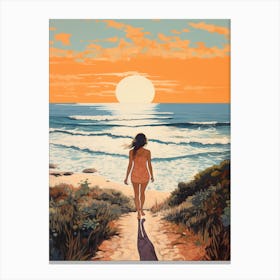 Four Mile Beach Golden Tones 1 Canvas Print