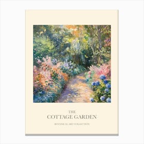 Cottage Garden Poster English Oasis 9 Canvas Print