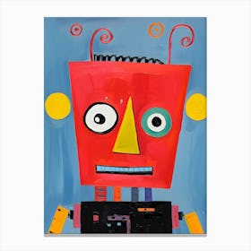 Robot 3 Canvas Print