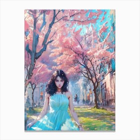 Cherry Blossoms Canvas Print