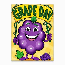 Grape Day Canvas Print