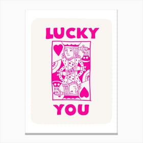 Lucky You 15 Canvas Print