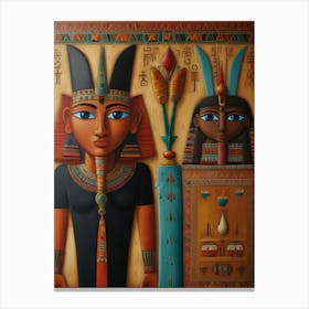 Egyptian Gods Canvas Print