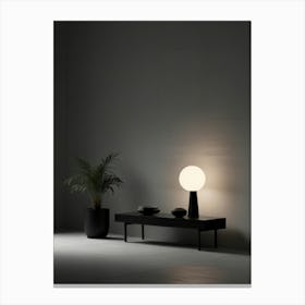 Table Lamp 1 Canvas Print