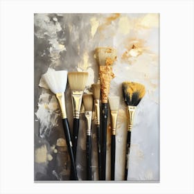 Brushes 2 Canvas Print