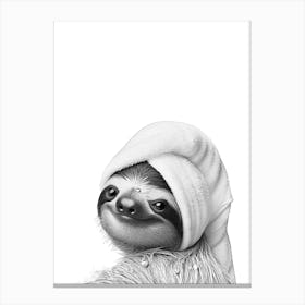 Cute Sloth Canvas Print