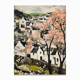 Lynton And Lynmouth (Devon) Painting 4 Canvas Print