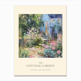 Cottage Garden Poster Garden Melodies 10 Canvas Print