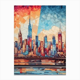 New York City Skyline 2 Canvas Print