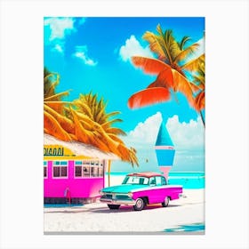 Aruba Pop Art Photography Tropical Destination Canvas Print