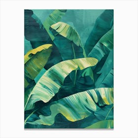 Tropical Leaves 40 Canvas Print