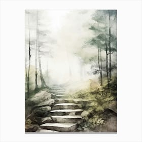 Path To The Forest Canvas Print