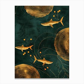 Gold Fish 8 Canvas Print