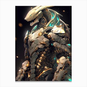 Futuristic Robot Canvas Print