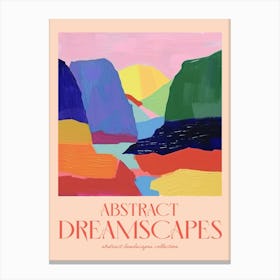 Abstract Dreamscapes Landscape Collection 23 Canvas Print